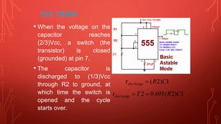 IC 555 timer and its applications | PPTX