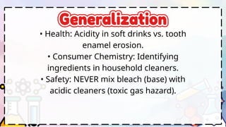 Understanding Acids, Bases, and Salts: Chemistry in Everyday Life | PPTX