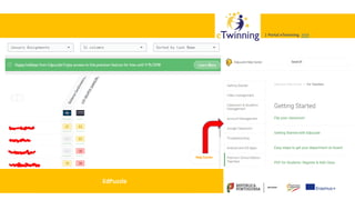 Valadares, 31/01/2018 – CFAE Aurélio Paz dos Reis
| Portal eTwinning >>>| Portal eTwinning >>>
EdPuzzle
 