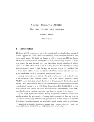 Acdc | PDF