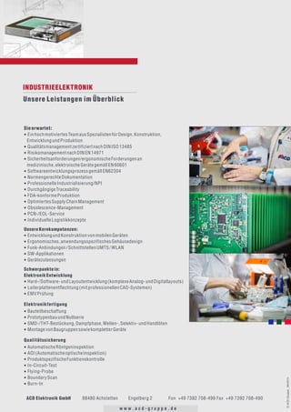 Industrieelektronik/EMS