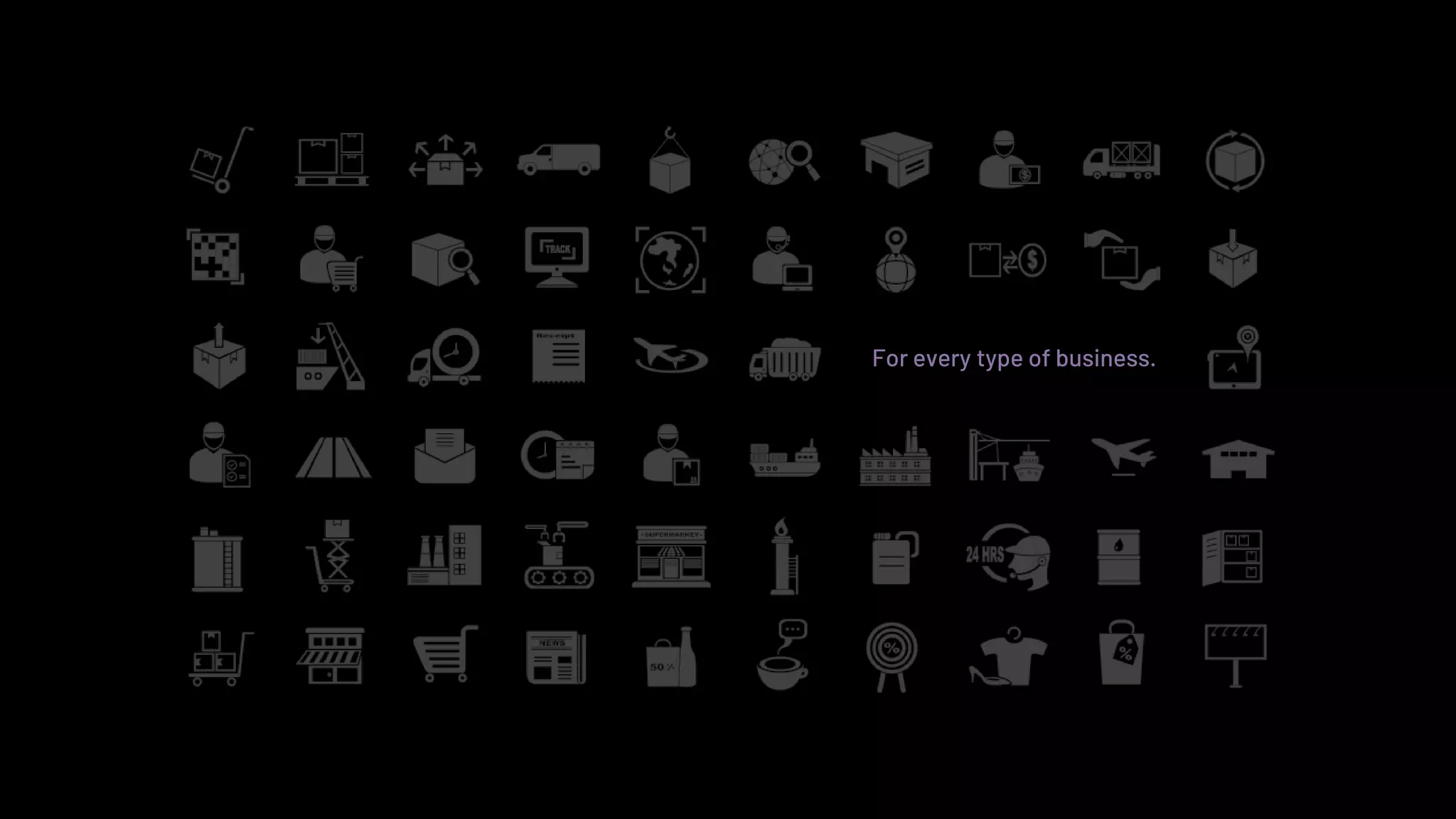 For every type of business.
 