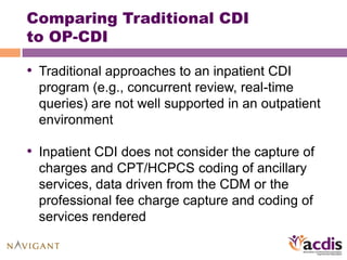 ACDIS OP-CDI 2011 | PPTX