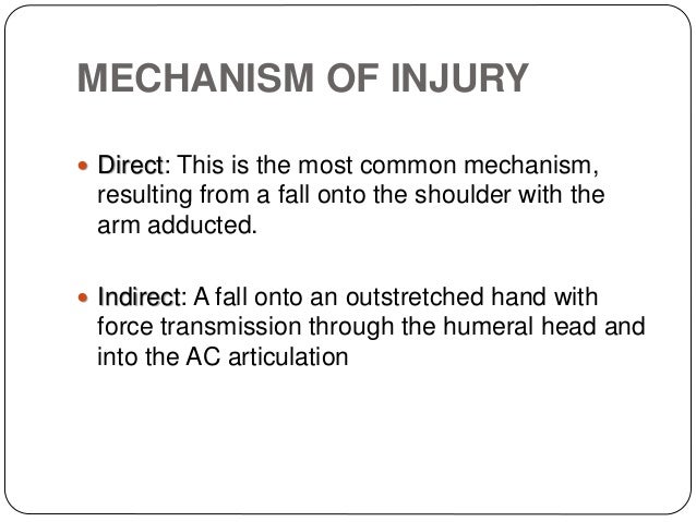 Ac dislocation