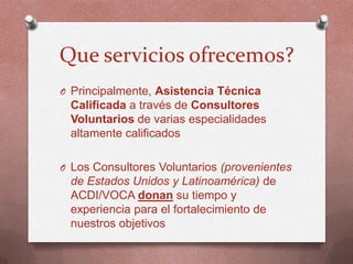 ACDI/VOCA - Paraguay