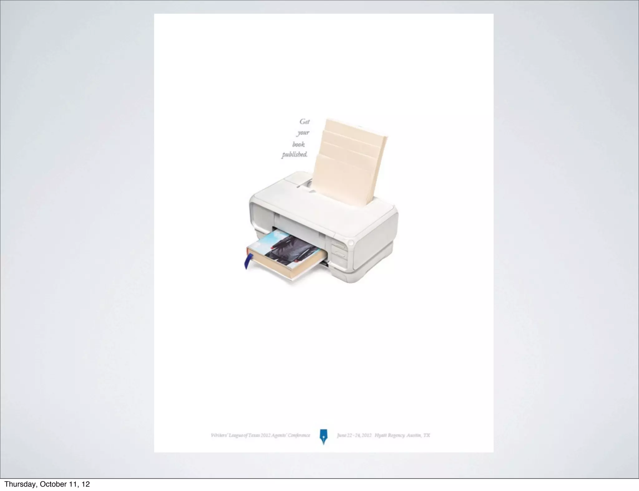 Thursday, October 11, 12
 