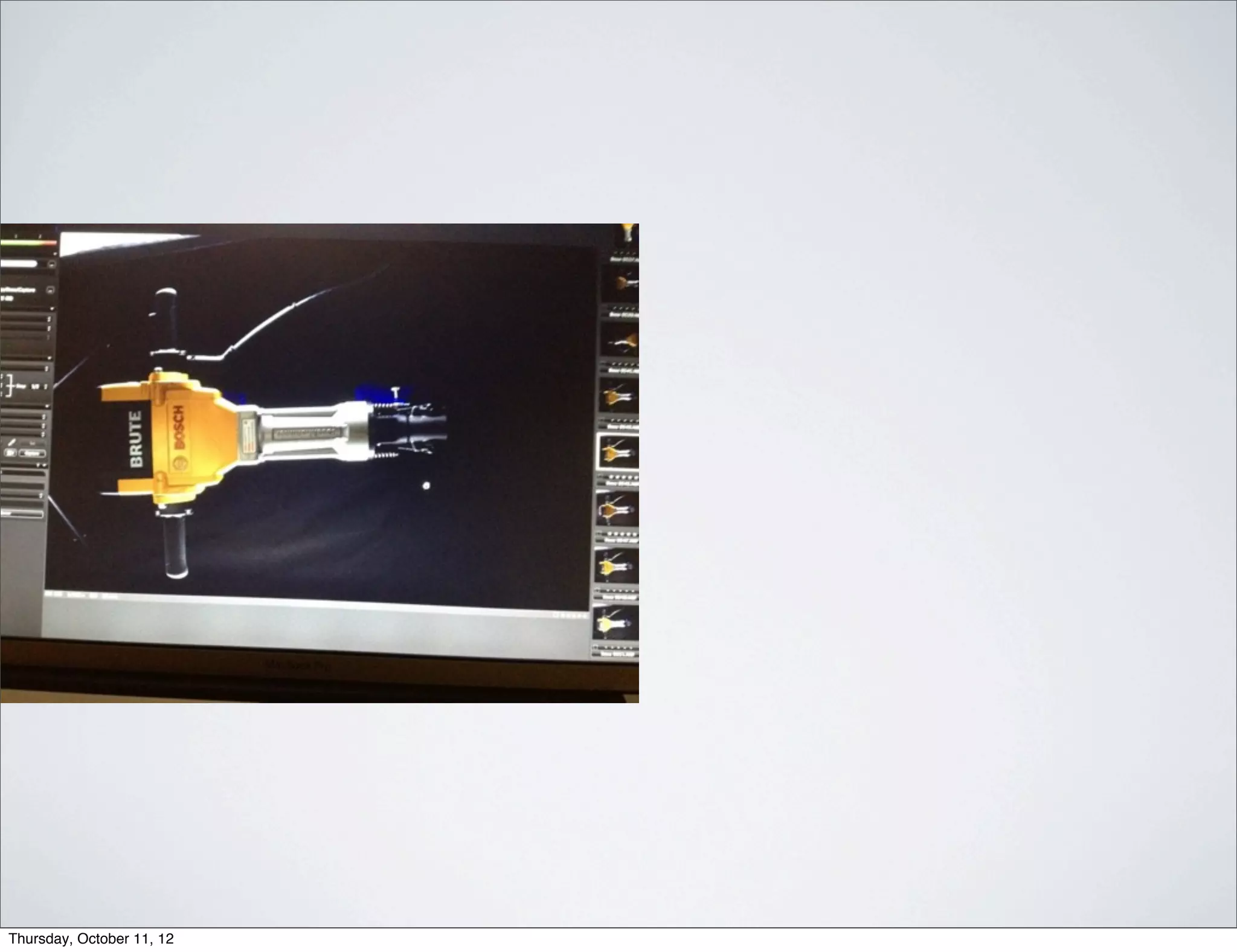 Thursday, October 11, 12
 