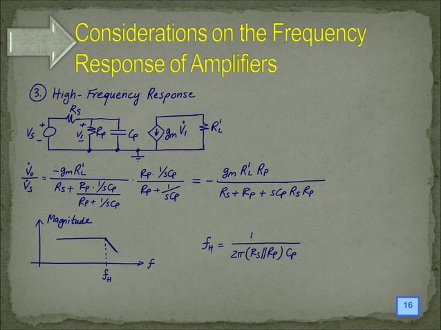 Transistor at high frequency Acd ppt | PPT