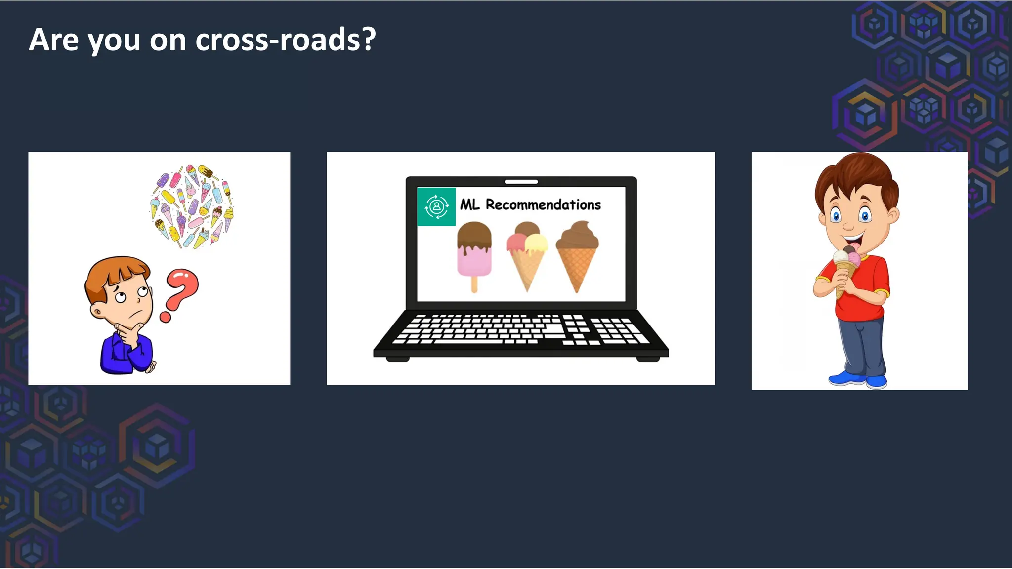 Are you on cross-roads?
 