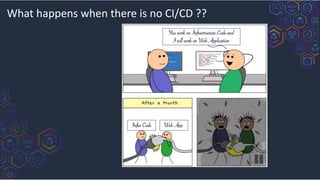 What happens when there is no CI/CD ??
 
