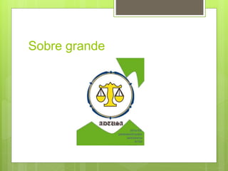 Sobre grande 
 