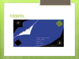 tarjeta 
 
