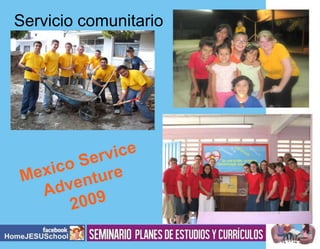Servicio comunitario

 