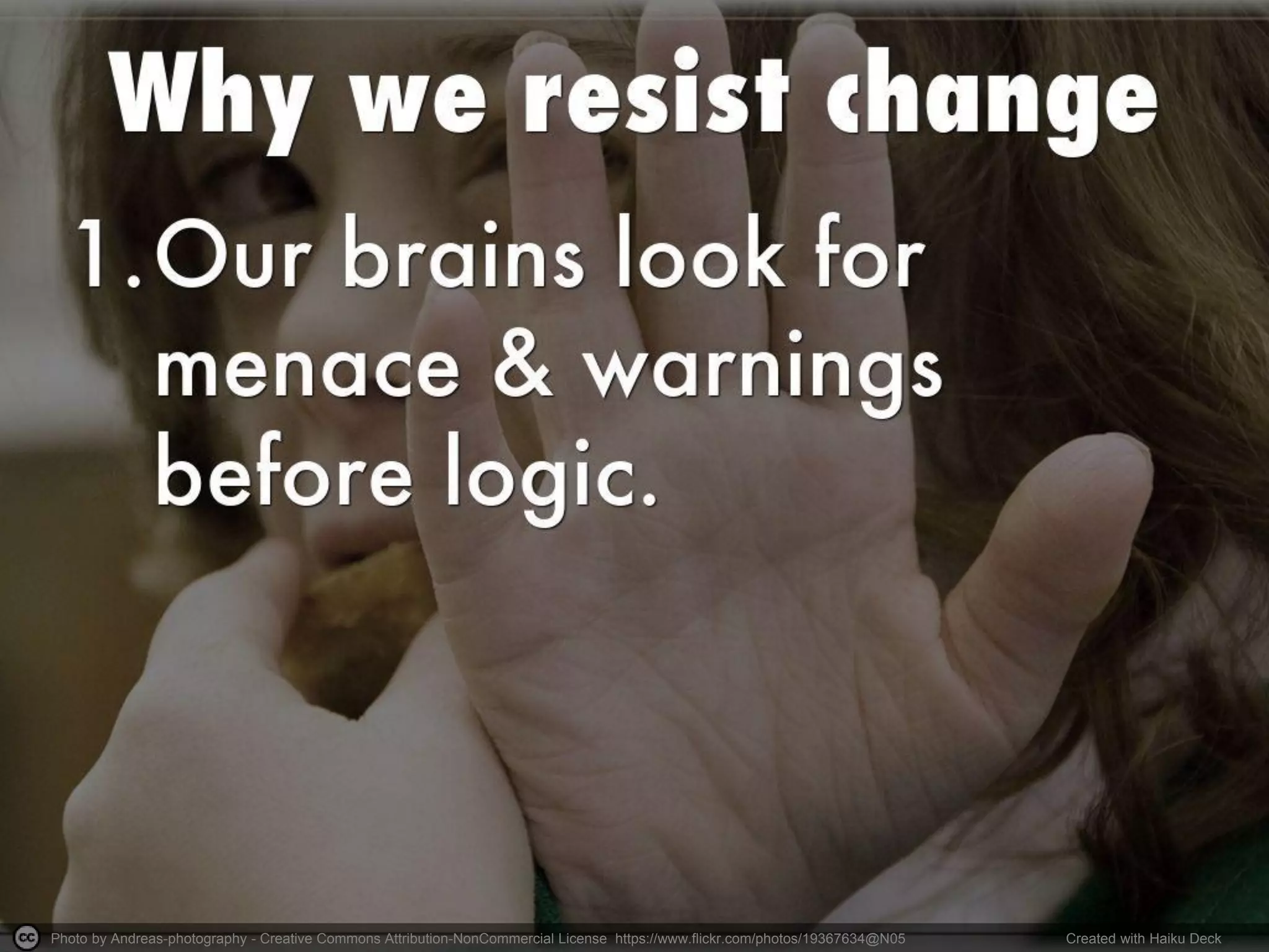 Photo by Andreas-photography - Creative Commons Attribution-NonCommercial License https://www.flickr.com/photos/19367634@N05 Created with Haiku Deck
 