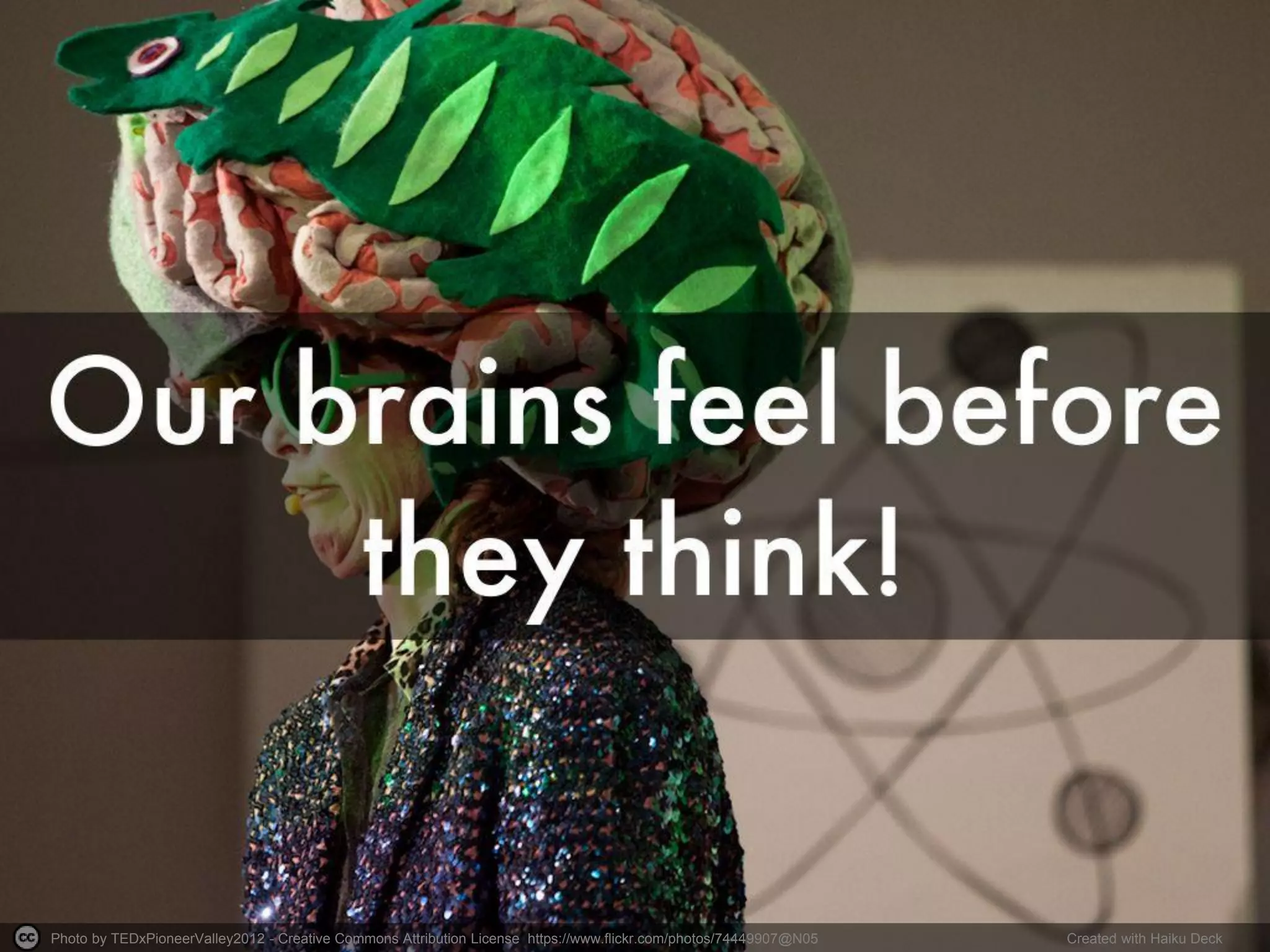 Photo by TEDxPioneerValley2012 - Creative Commons Attribution License https://www.flickr.com/photos/74449907@N05 Created with Haiku Deck
 