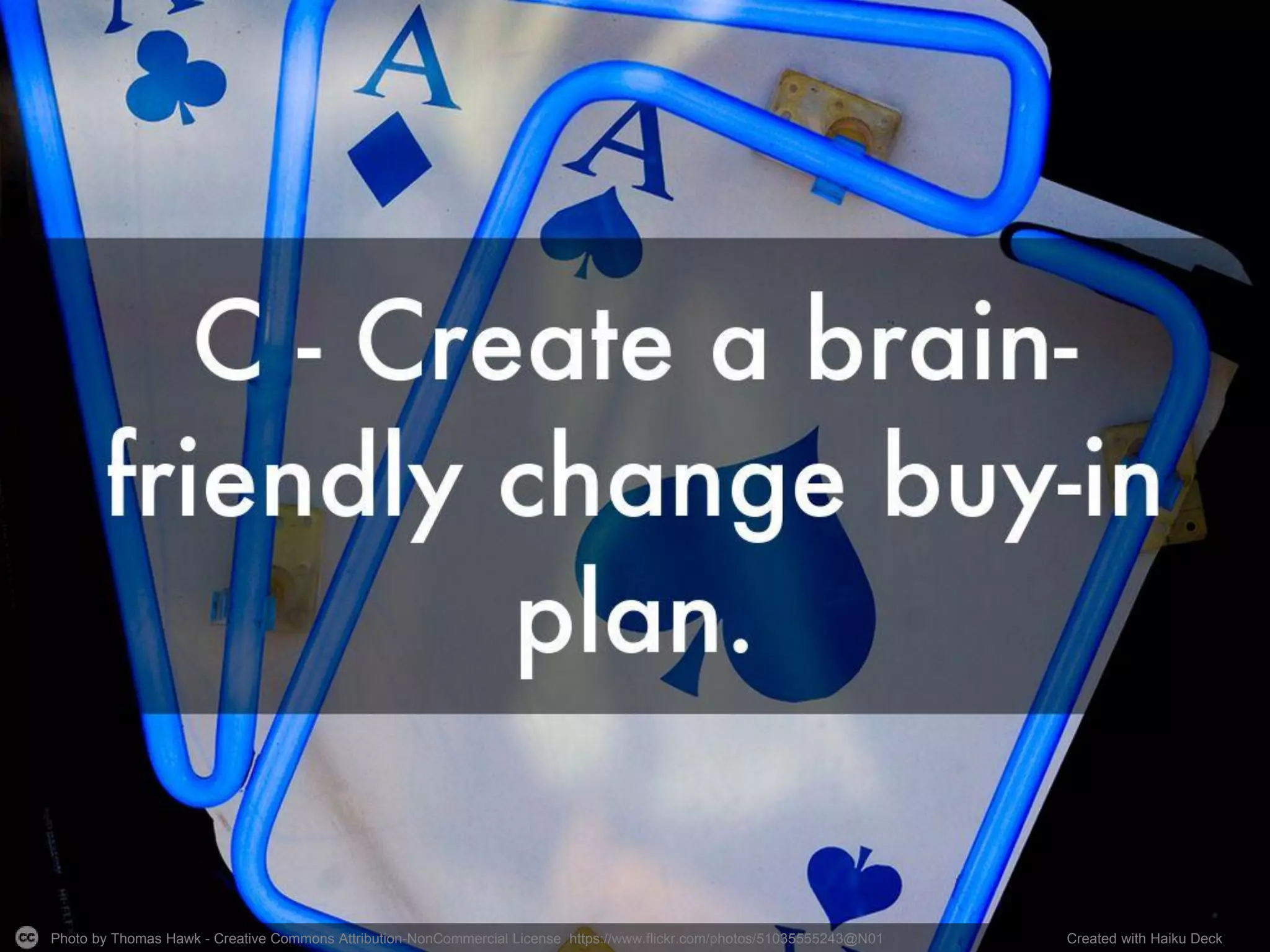 Photo by Thomas Hawk - Creative Commons Attribution-NonCommercial License https://www.flickr.com/photos/51035555243@N01 Created with Haiku Deck
 