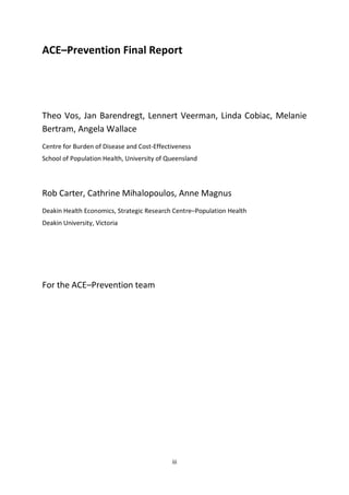 Ace prevention final-report | PDF