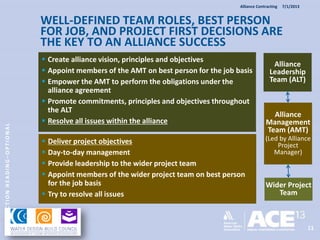 Alliance Contracting | PDF