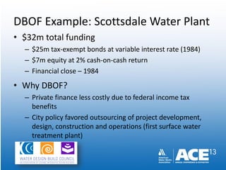 Design-Build Operate and Finance | PDF