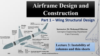 Ace 402 Airframe Design and Construction lec 4