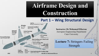 Ace 402 Airframe Design and Construction lec 7