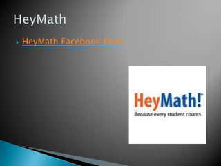  HeyMath Facebook Page
 