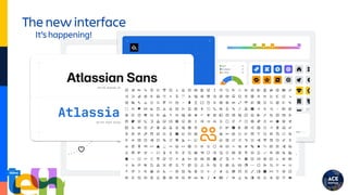 The new interface
It’s happening!
 