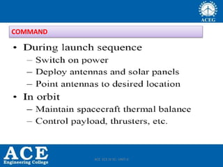 COMMAND
ACE ECE IV SC- UNIT-II
 