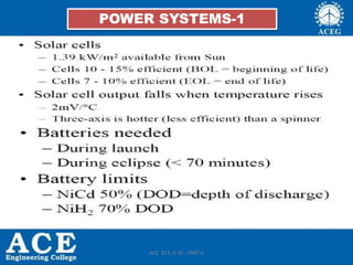 POWER SYSTEMS-1
ACE ECE IV SC- UNIT-II
 