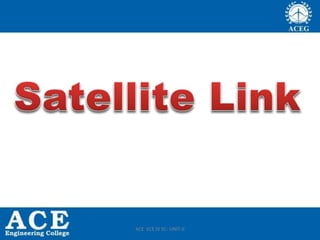 ACE ECE IV SC- UNIT-II
 