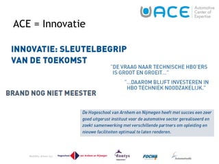 ACE = Innovatie 