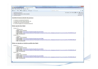 Accès au fichier
• Crainte

 