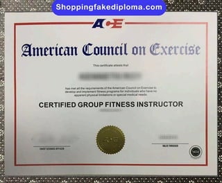 ACE fake certificate from shoppingfakediploma.com