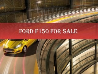 ford f150 for sale
 