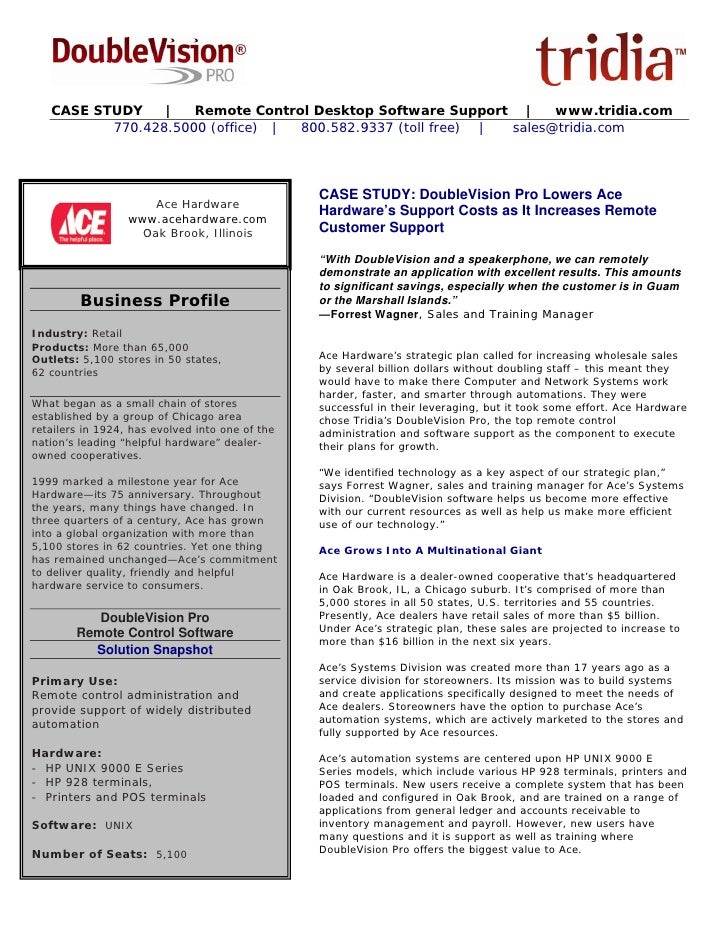 Hardware case study picture