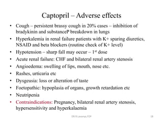ACE Inhibitors & ARBs
