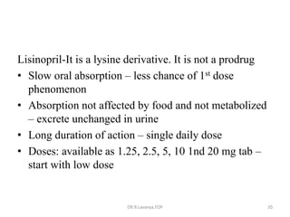 ACE Inhibitors & ARBs