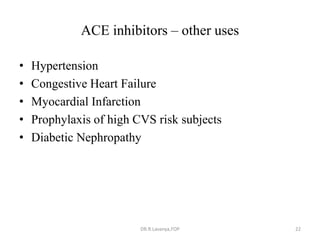 ACE Inhibitors & ARBs
