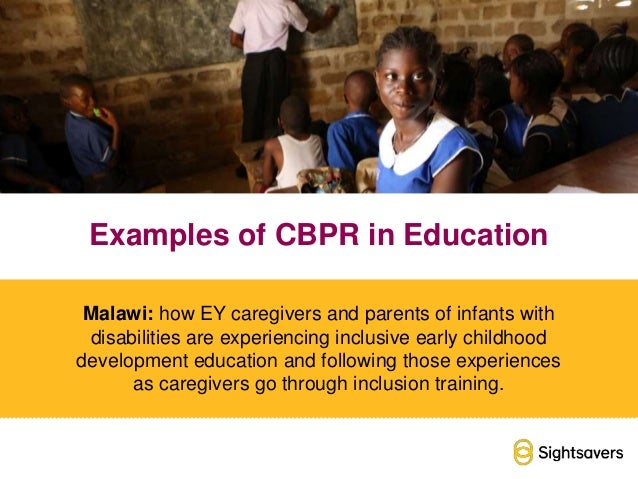 examples of community based participatory research Community based participatory research (cbpr) > national clinician.