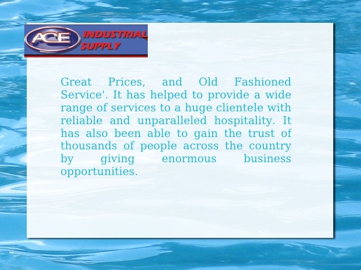 Ace Industrial Supply Burbank