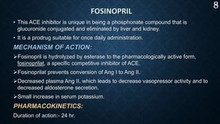 AcE Inhibitors in Hypertension | PPTX | Heart and Cardiovascular ...