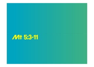 POR QUE RAZÃO REAL,
NÃO TRAGO MAIS
 Mt 5:3-11
PESSOAS PARA A
IGREJA?
 