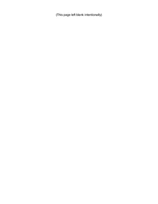 (This page left blank intentionally)
 