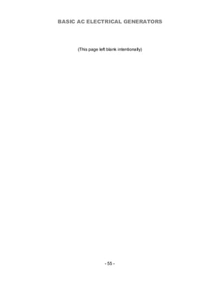 BASIC AC ELECTRICAL GENERATORS




     (This page left blank intentionally)




                    - 55 -
 