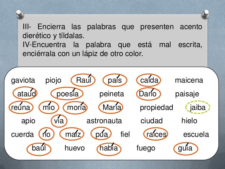 Palabras De 6 Letras Con Tilde En La O