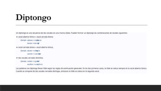 Diptongo
 
