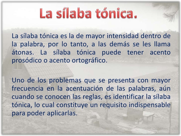 Acentuacion