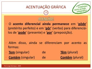 Acentuação Gráfica