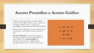 Acentuação Gráfica | PPTX