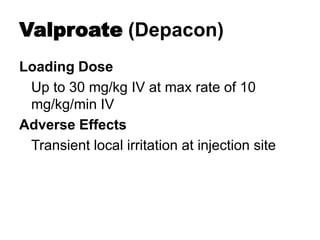 Management of Seizures in ED | PPTX